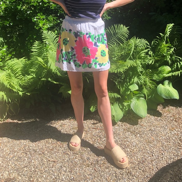 Lilly Pulitzer Dresses & Skirts - Lilly Pulitzer | Flowery Skirt